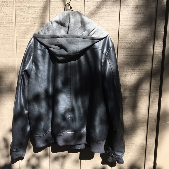 Excelled Black leather jacket - Picture 2 of 2